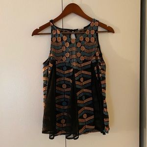 Anthropologie sheer tank top - EXCELLENT CONDOTION